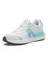 GLAMS White Women's Sneakers